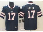 Buffalo Bills #17 Josh Allen Blue Inverted Legende Limited Jersey