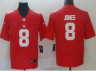 New York Giants #8 Daniel Jones Red Inverted Legende Limited Jersey