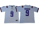 LSU Tigers #9 Burrow White Limited Jersey