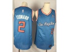 Nike Los Angeles Clippers #2 Kawhi Leonard Blue Throwabck Jersey