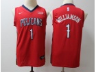 Youth Nike New Orleans Pelicans #1 Zion Williamson Red Jersey