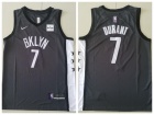 Nike Brooklyn Nets #7 Kevin Durant Black BKLYN Basketball Jersey