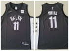 Nike Brooklyn Nets #11 Kyrie Irving Black BKLYN Basketball Jersey