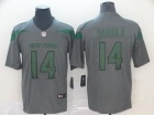 New York Jets #14 Sam Darnold Gray Inverted Legend Limited Jersey