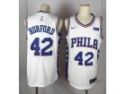 Nike Philadelphia 76ers #42 Al Horford White Swingman Jersey