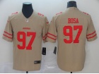 San Francisco 49ers #97 Nick Bosa Yellow Inverted Legend Limited Jersey