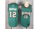 Nike Memphis Grizzlies #12 Ja Morant Teal Classic Basketball Jersey