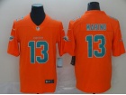 Miami Dolphins #13 Dan Marino Orange Inverted Legend Limited Jersey