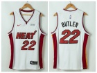 Miami Heat #22 Jimmy Butler White Swingman Jersey