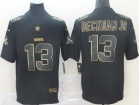 Nike Cleveland Browns #13 Odell Beckham Jr Black Gold Vapor Untouchable Limited Jersey