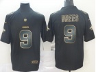 Nike New Orleans Saints #9 Drew Brees Black Gold Vapor Untouchable Limited Jersey