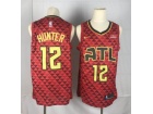 Atlanta Hawks #12 De'Andre Hunter Red Swingman Jersey