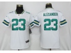 Nike Green Bay Packers #23 Jaire Alexander White Women Jerseys