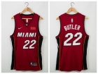 Miami Heat #22 Jimmy Butler Red Swingman Jersey