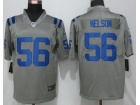 Indianapolis Colts #56 Quenton Nelson Gray Inverted Legend Limited Jersey