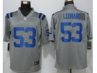 Indianapolis Colts #53 Darius Leonard Gray Inverted Legend Limited Jersey