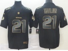 Washington Redskins #21 Sean Taylor Black Golden Vapor Untouchable Limited Jersey