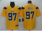 Los Angeles Chargers #97 Joey Bosa Gold Inverted Vapor Untouchable Limited Jersey