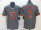 Washington Redskins #7 Dwayne Haskins JR  Gray Inverted Vapor Untouchable Limited Jersey