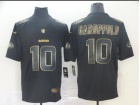 San Francisco 49ers #10 Jimmy Garoppolo Black Golden Vapor Limited Jersey