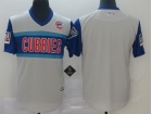 Chicago Cubs Blank White 2019 MLB Little League Classic Jersey