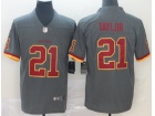 Washington Redskins #21 Sean Taylor Gray Inverted Vapor Untouchable Limited Jersey