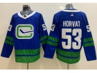 Adidas Vancouver Canucks #53 Bo Horvat Blue 3rd Hockey Jersey