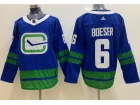 Adidas Vancouver Canucks #6 Brock Boeser Blue 3rd Hockey Jersey