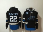 Carolina Panthers #22 Christian Mccaffrey Black Football Hoodies