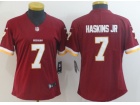 Woman Washington Redskins #7 Dwayne Haskins Red Vapor Untouchable Limited Jersey