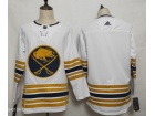 Adidas Buffalo Sabres Blank White 50th Anniversary 3rd Jersey