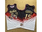 Toronto Raptors #15 Vince Carter White/Gold Mitchell&Ness Basketball Jersey