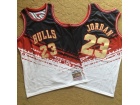 Chicago Bulls #23 Michael Jordan White/Gold Mitchell&Ness Basketball Jersey