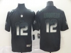 Green Bay Packers #12 Aaron Rodgers Black Arch Smoke Vapor Limited Jersey