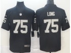 Oakland Raiders #75 Howie Long Black Vapor Untouchable Limited Jersey