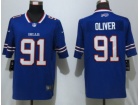 Buffalo Bills #91 Ed Oliver Blue Men's Vapor Untouchable Limited Jersey