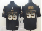 Pittsburgh Steelers #55 Devin Bush Black Arch Smoke Vapor Limited Jersey