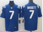 Indianapolis Colts  #7 Jacoby Brissett Blue Vapor Untouchable Limited Jersey