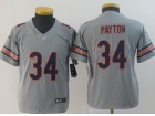 Youth Chicago Bears #34 Walter Payton Gray Inverted Legend Limited Jersey