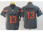 Youth Cleveland Browns #13 Odell Beckham Jr Gray Inverted Legend Limited Jersey