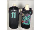 Nike Brooklyn Nets #11 Kyrie Irving Black Swamp Dragons Basketball Jersey