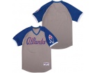 Atlanta Braves Blank Grey Cooperstown Collection Jersey