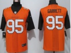 Cleveland Browns #95 Myles Garrett Orange City Edition Vapor Untouchable Limited Jersey