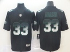 New York Jets #33 Jamal Adams Black Golden Vapor Limited Jersey