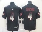 Houston Texans #4 Deshaun Waston Black Arch Smoke Vapor Limited Jersey