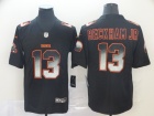 Cleveland Browns #13 Odell Beckham Jr Black Arch Smoke Vapor Limited Jersey