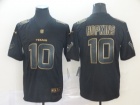 Houston Texans #10 DeAndre Hopkins Black Gloden Vapor Limited Jersey