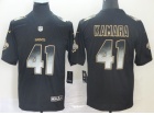 New Orleans Saints #41 Alvin Kamara Black Arch Smoke Vapor Limited Jersey