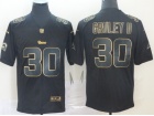 Los Angeles Rams  #30 Todd Gurley Black Golden Vapor Limited Jersey