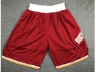 Houston Rockets Red Throwabck Shorts